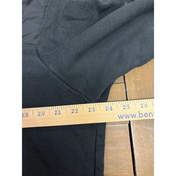 Calvin Klein Black 1/4 Zip Pullover Sweatshirt Size L - Picture 6 of 6